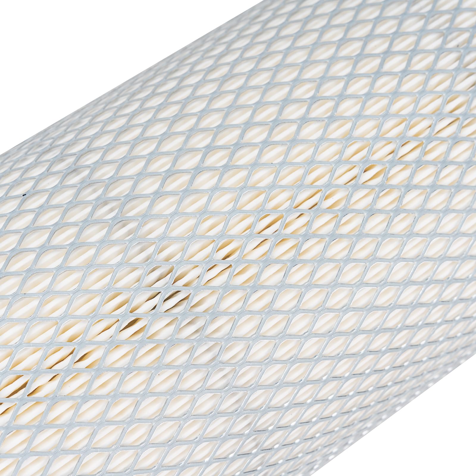 Xiaoyudou filters next to ruler showing compact size and easy replacement