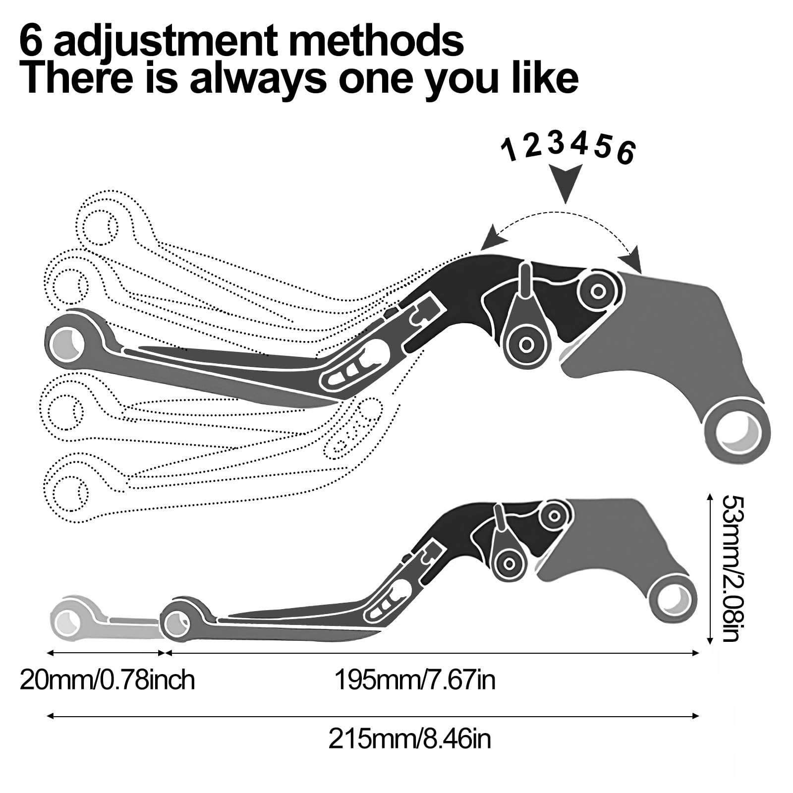 XIDAODIT side profile showing ergonomic curve for better finger placement and control