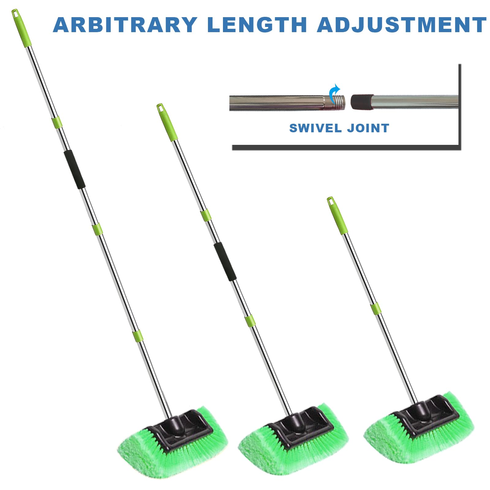 Xifando close-up of soft PP and PVC bristles highlighting scratch-free cleaning action