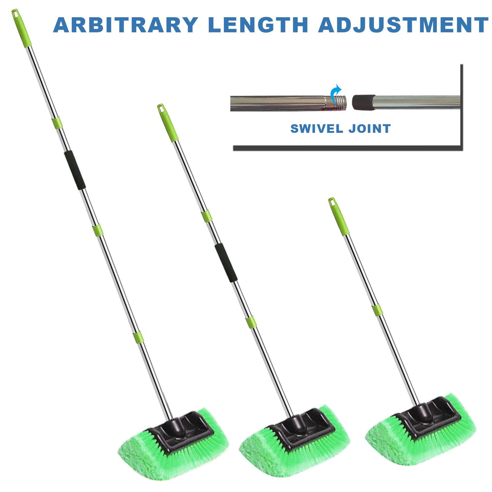 Xifando close-up of soft PP and PVC bristles highlighting scratch-free cleaning action