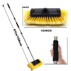 Xifando extendable handle fully extended to 62 inches for high reach