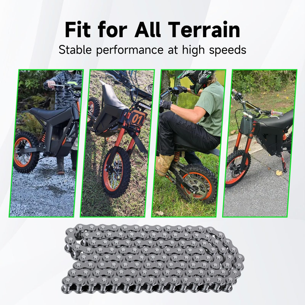 XIKOBY chain in a trail setup illustrating reliable off-road readiness