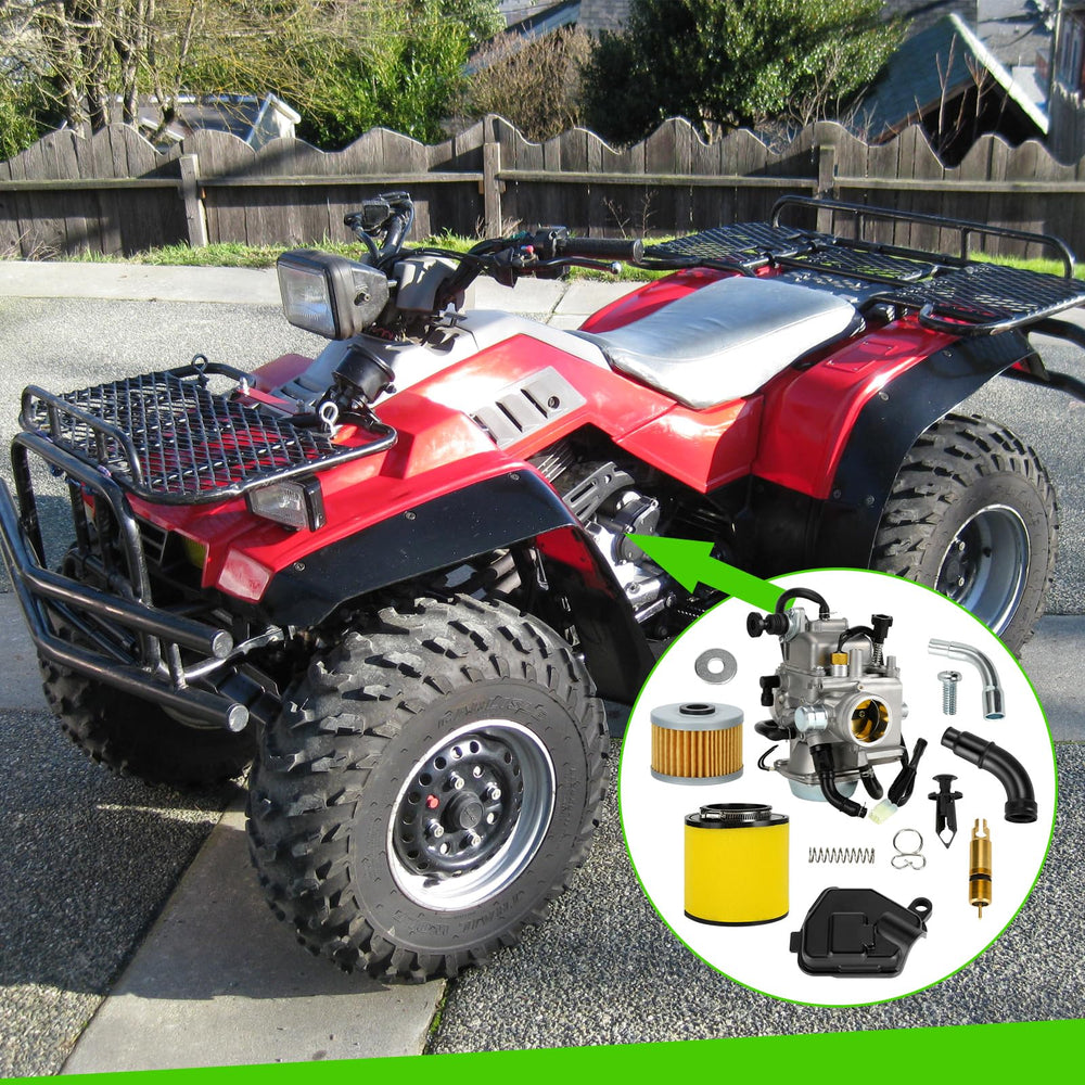 XIKOBY carburetor on ATV trail ride showing reliable off-road performance