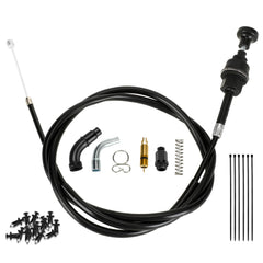 XIKOBY choke cable front assembly showing fit and ease of install