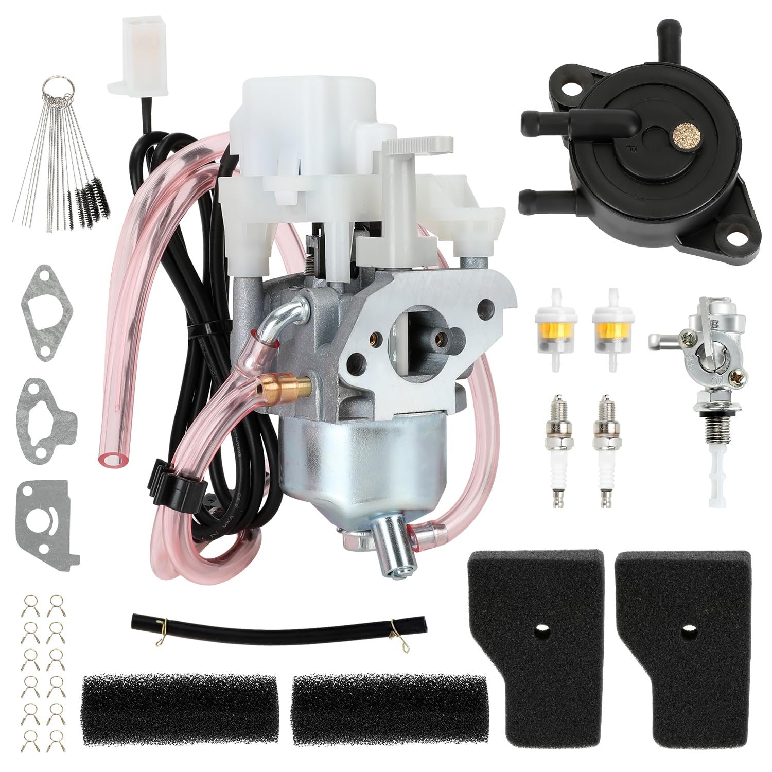 XIKOBY carburetor front view showing mounting ports for accurate fit