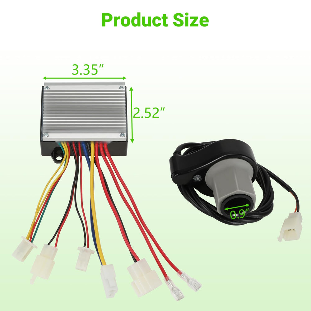 XIKOBY packaged kit box with controller and throttle ready for installation and shipping