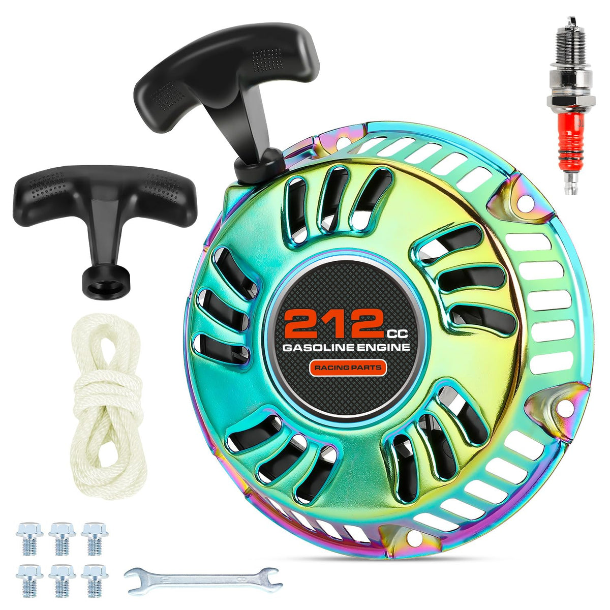 XIKOBY pull start front assembly showing fit and durable design for easy replacement