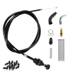 XIKOBY front packaging showing complete choke cable and starter kit benefits