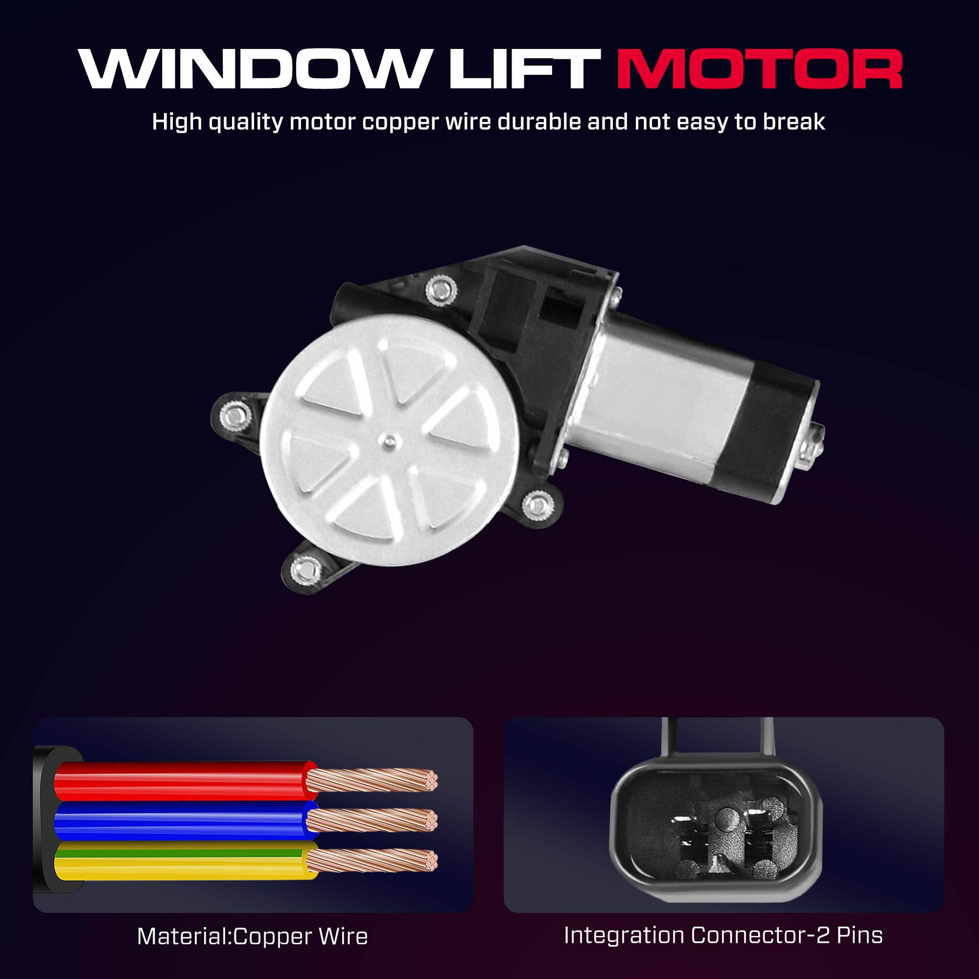 XIMAKA image of the 2-pin wiring connector to confirm vehicle compatibility