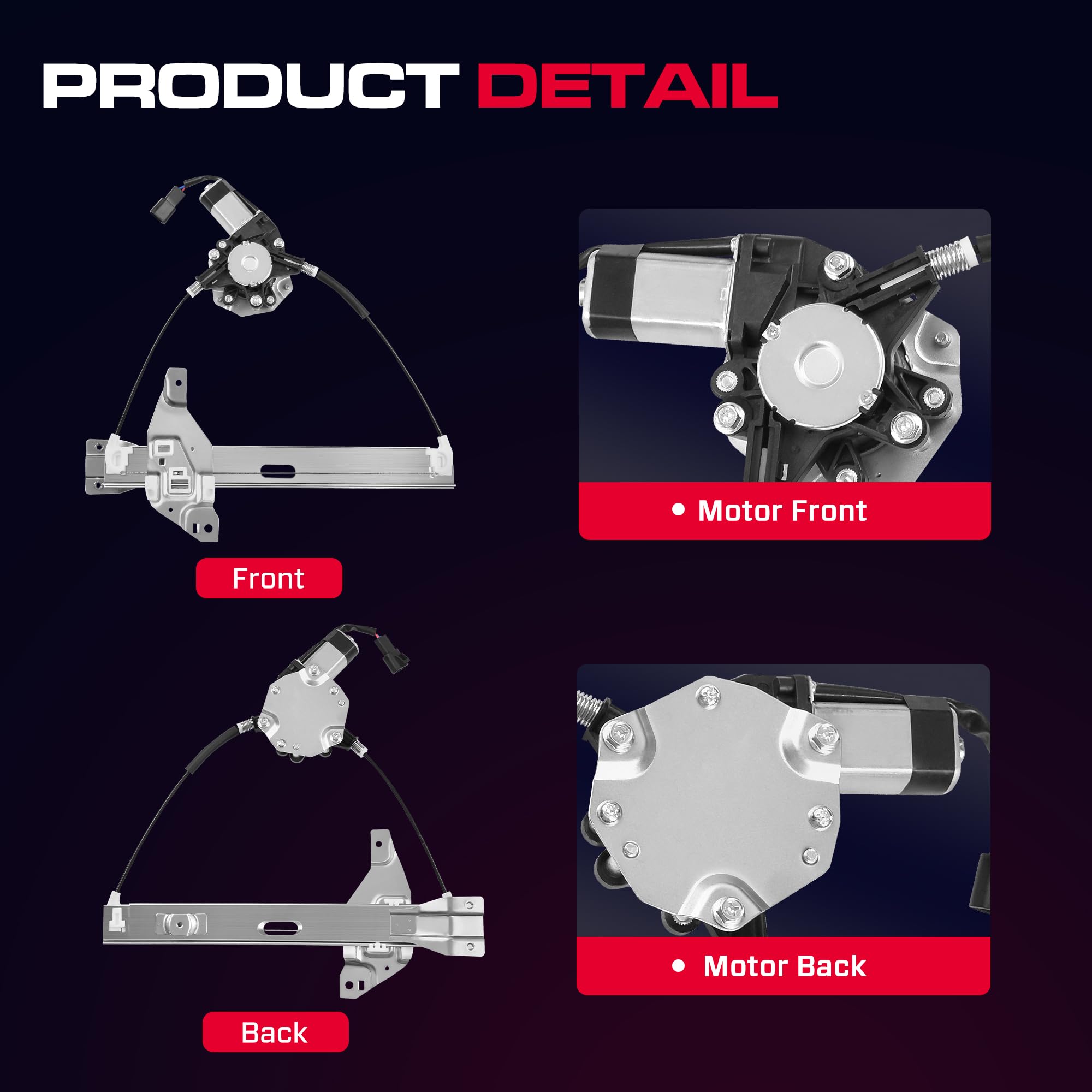 XIMAKA bracket and mounting hole detail showing precise fitment benefit