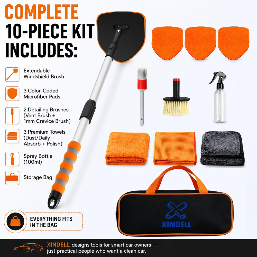 XINDELL storage bag with spray bottle for easy transport and organization