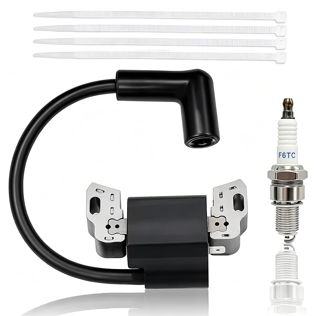 Xingehor ignition coil front view showing compact durable housing and fitment benefits