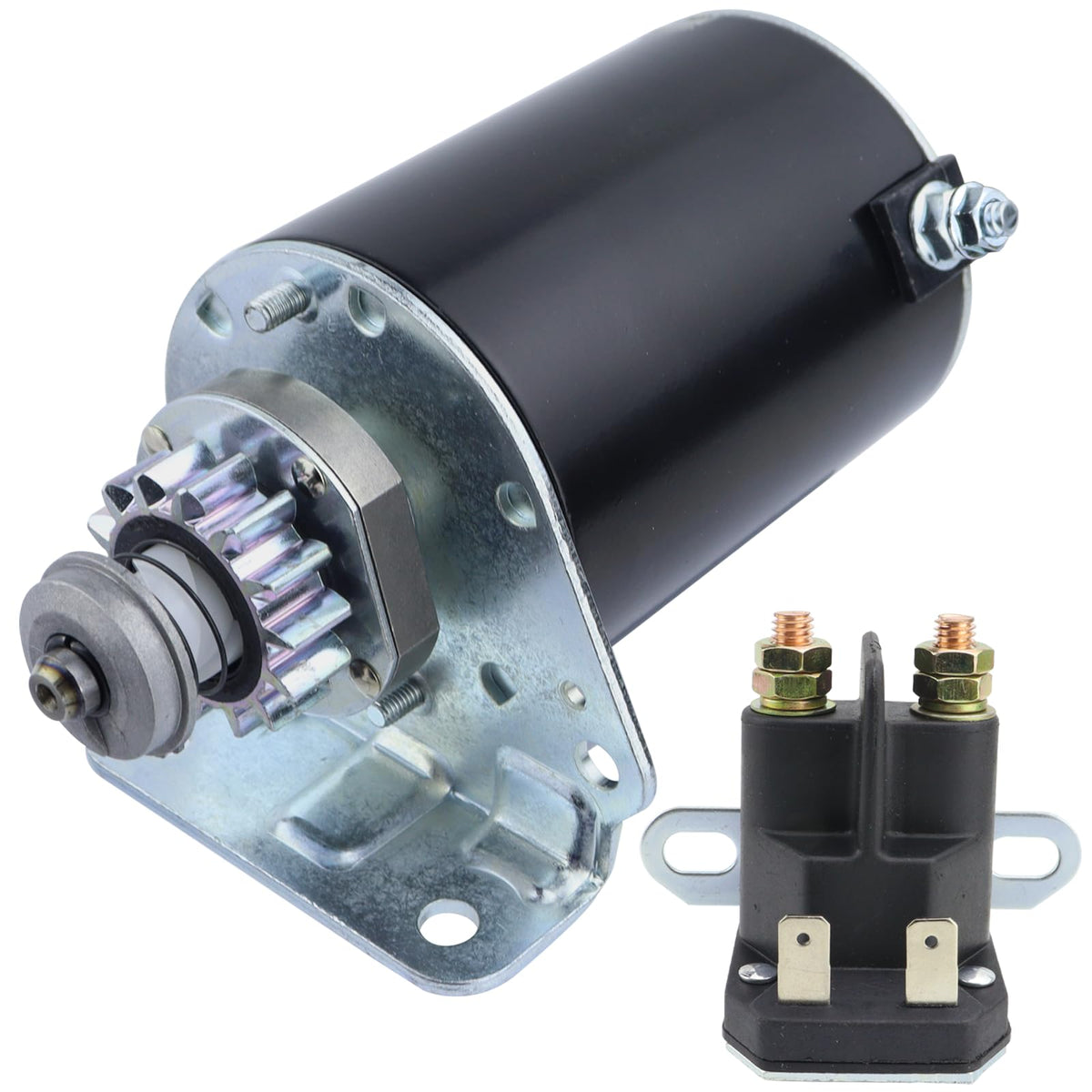 XINGHOPUTH starter front view showing robust metal housing benefits reliable starts