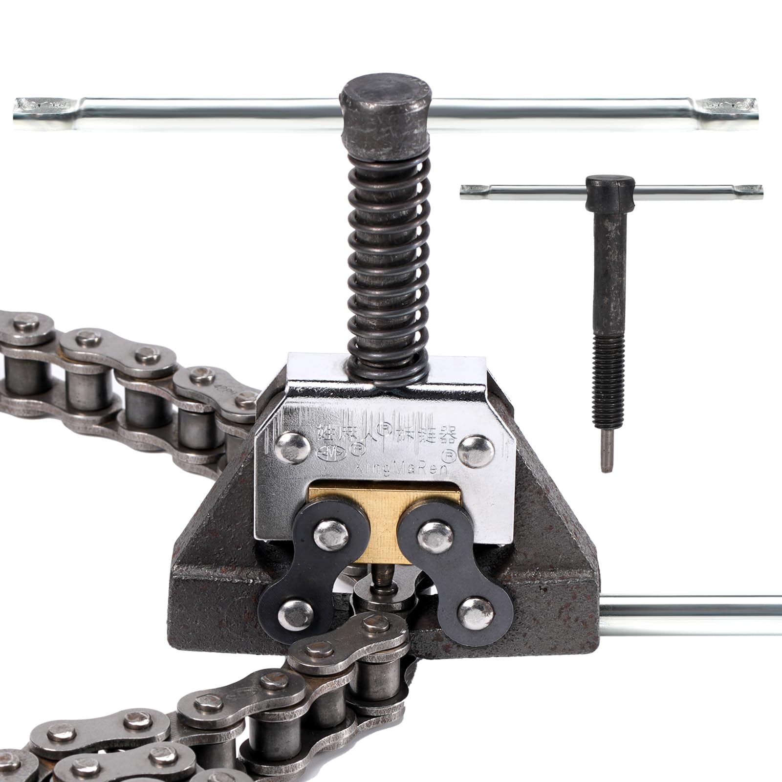 XingMaRen front view of chain detacher showing compact design and ease