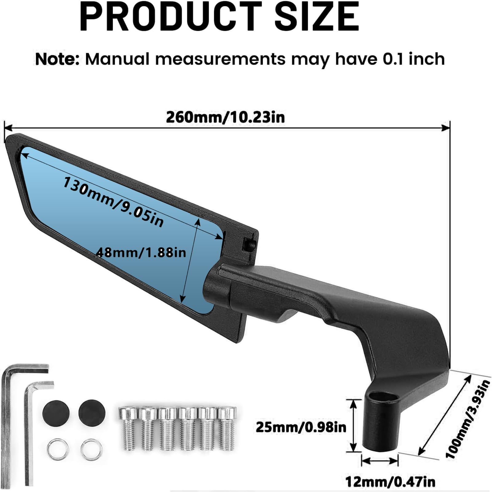 XINGWU mirror on street bike enhancing aerodynamics and safety