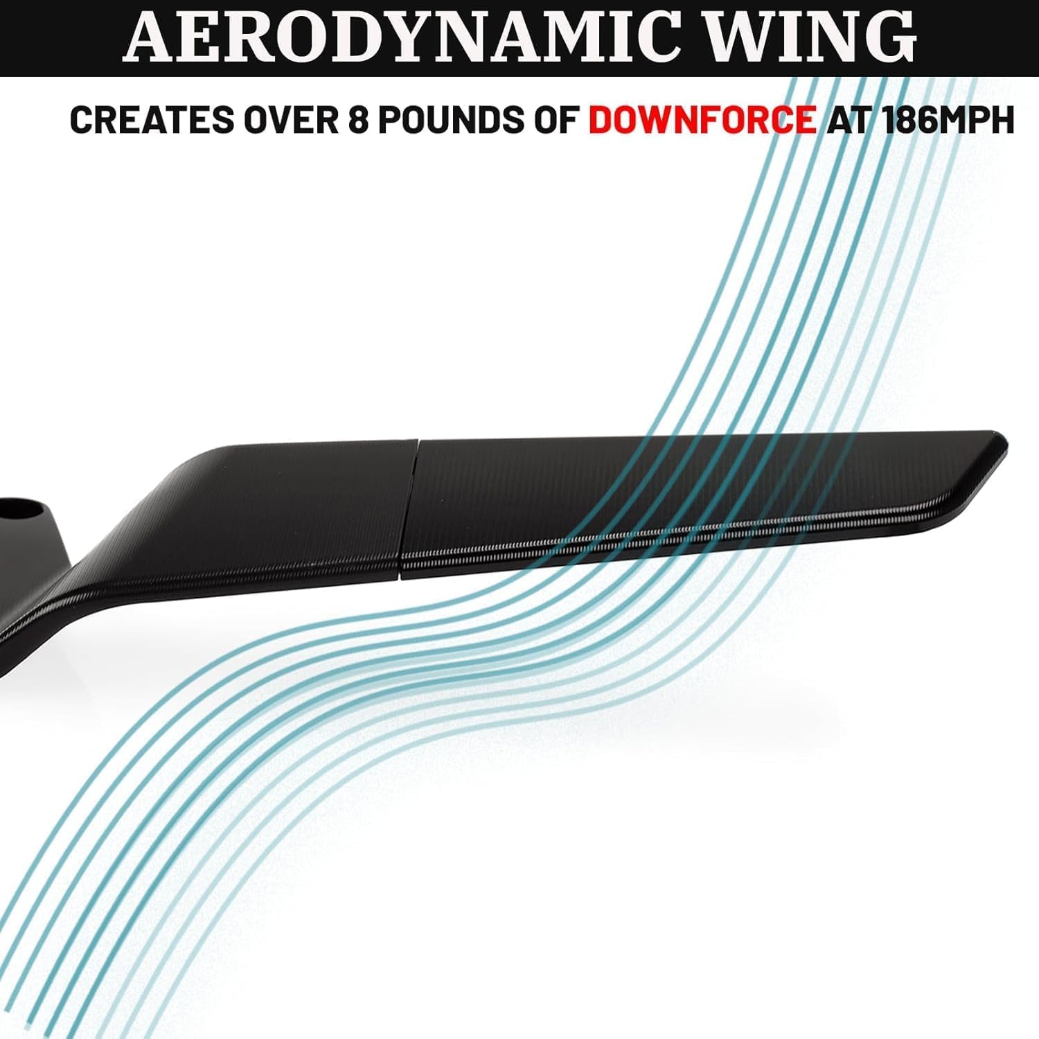 XINGWU side aerodynamic wing profile adding downforce and style