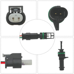 XINSAUTO close-up of electrical connector for secure, corrosion-resistant connection