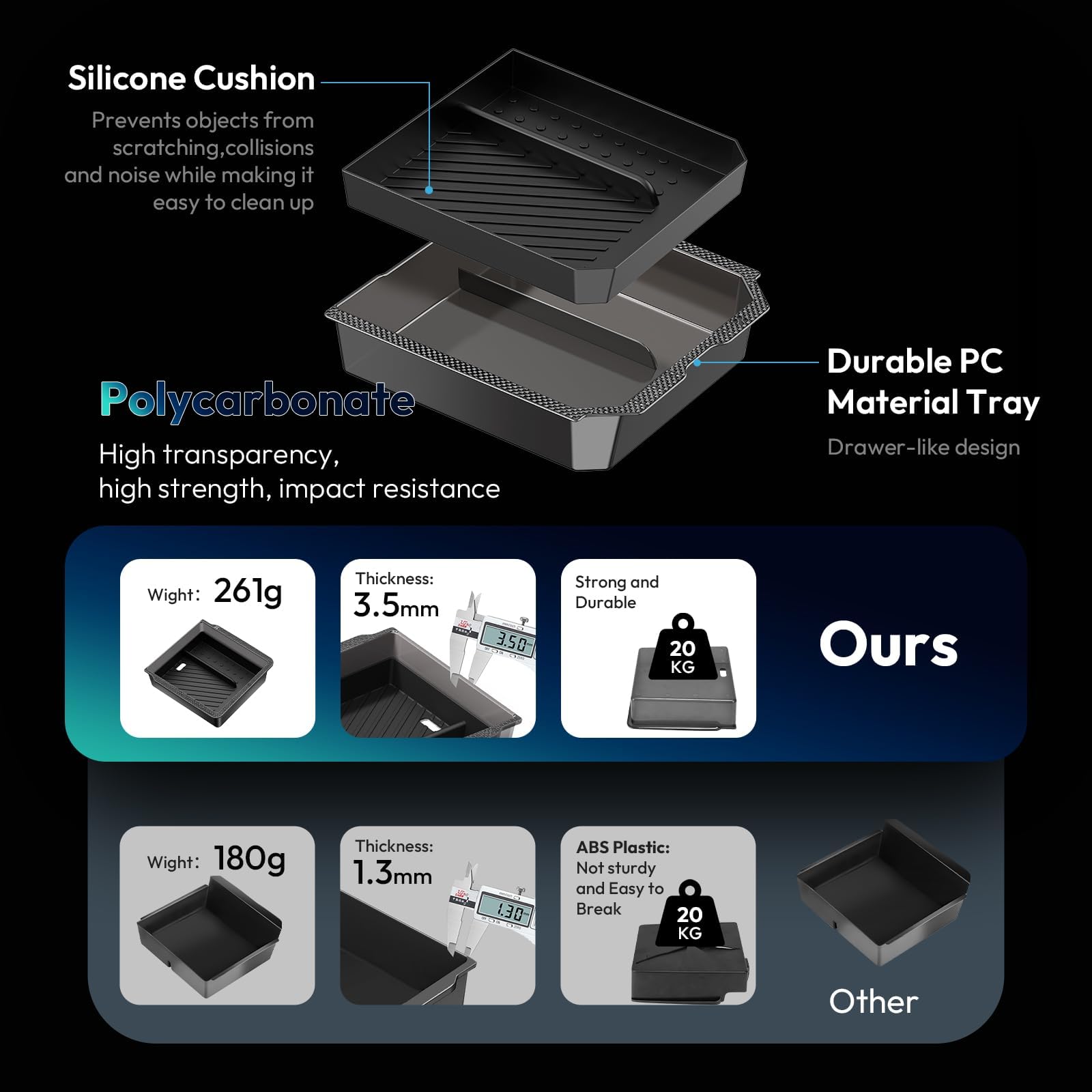 XINTUO top sliding tray open for easy access and quick reach advantage