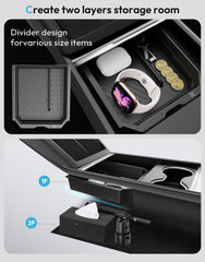 XINTUO USB cutout aligned with port for hassle-free charging benefit