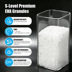 XIRUOXINKEMAO beads absorbing fragrance oil demonstrating steady scent release
