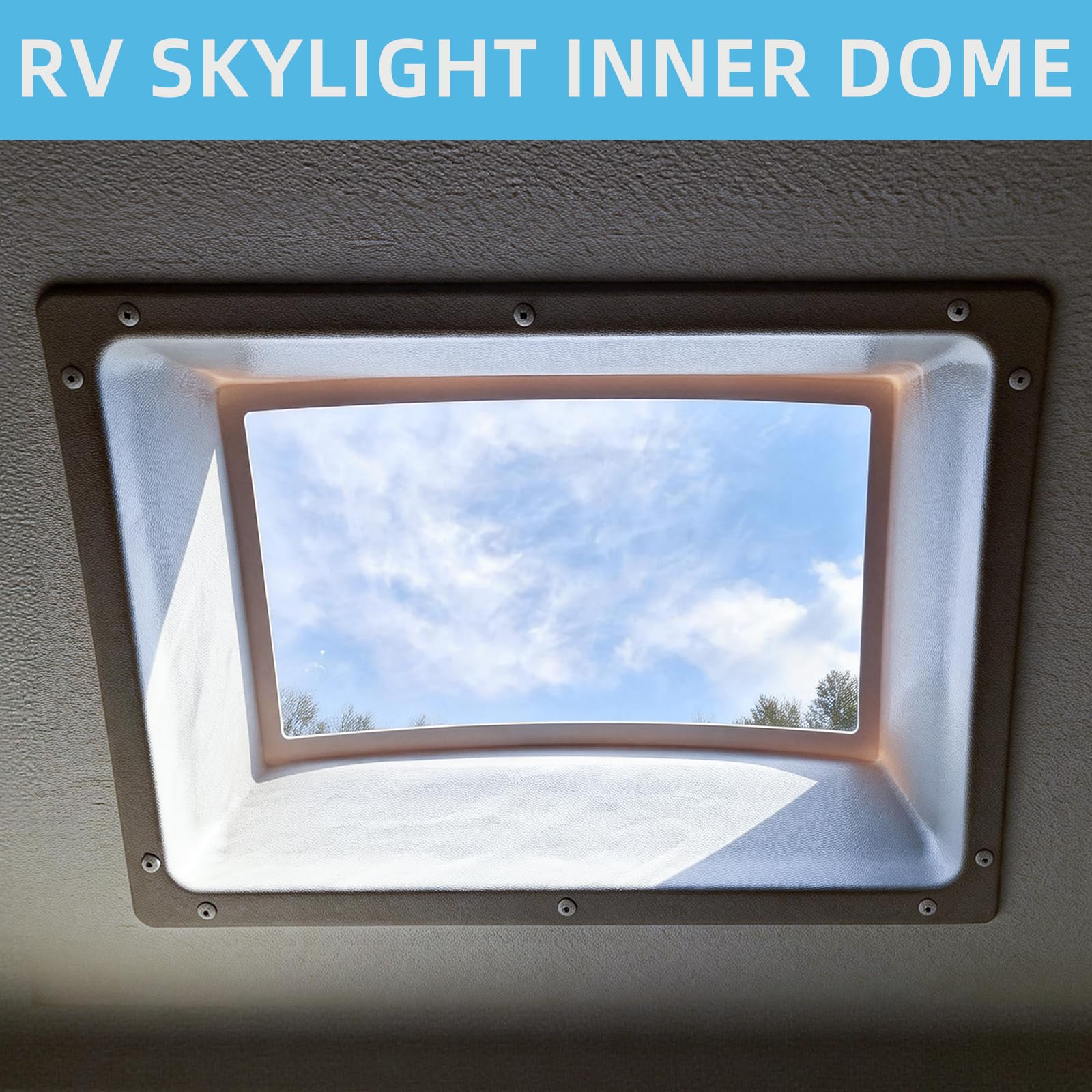 XMK close-up of clear window displaying light transmission benefit