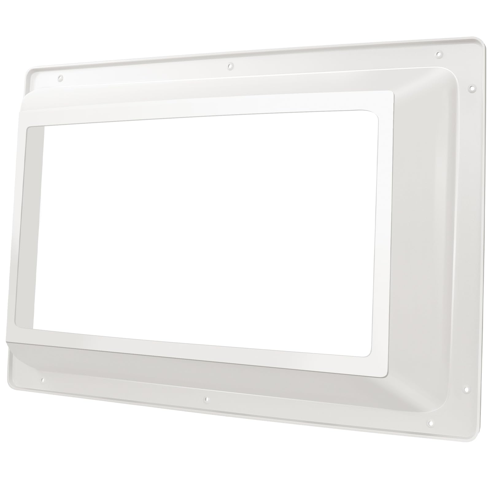 XMK front view of inner dome showing full white garnish and clean fit