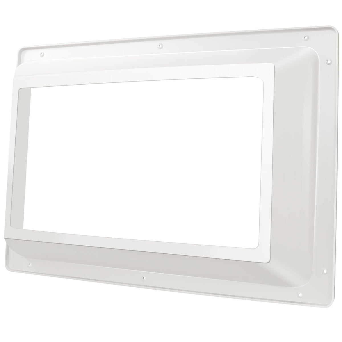 XMK front view of inner dome showing full white garnish and clean fit
