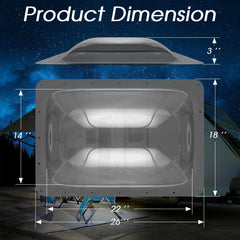 XMK side profile highlighting thicker polycarbonate for durability
