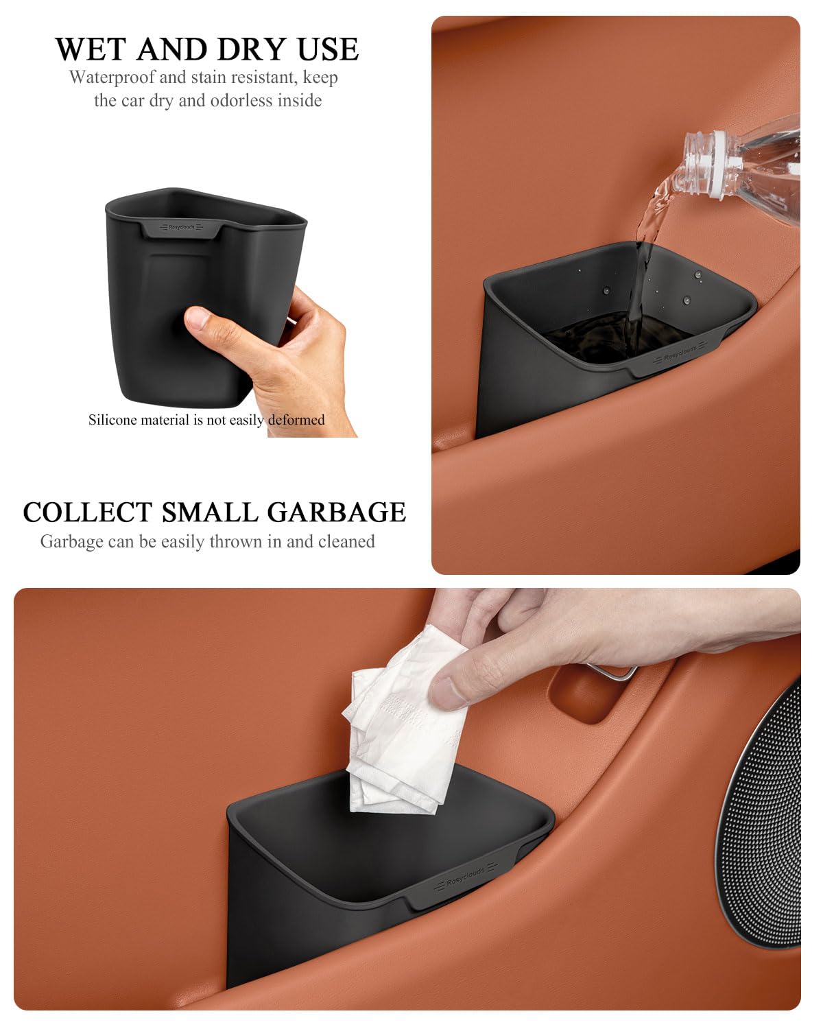 XmuxHai trash compartment filled illustrating tidy containment and quick emptying