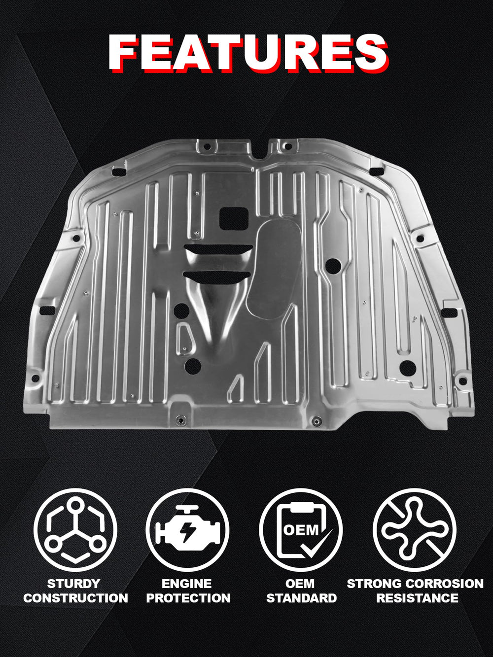 Xongjojo undercarriage shot on road illustrating debris protection benefit