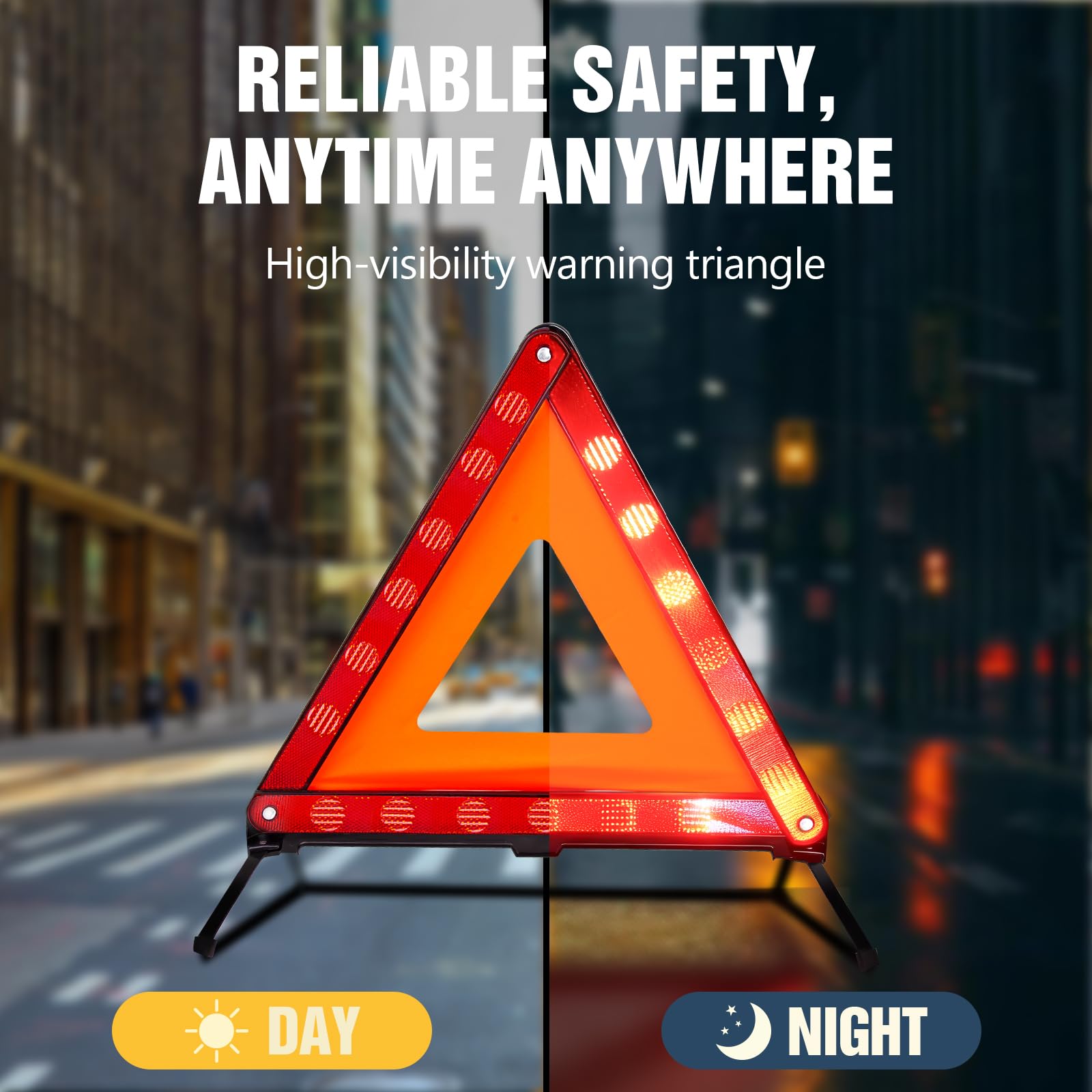 XOOL reflective panel detail highlighting high-visibility material and durability