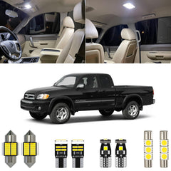 Xpismii front packaging showing complete 11-piece Tundra LED kit and benefit of full replacement