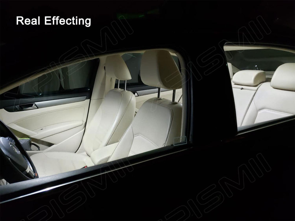 Xpismii LEDs installed in dome and map lights offering clearer cabin light