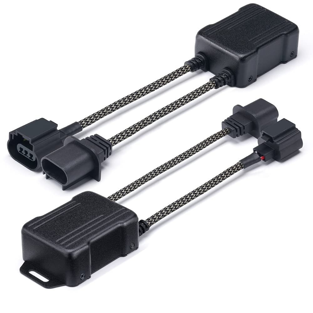 Xprite front view of H13 harness showing plug-and-play connectors and ease of fit