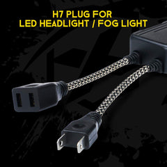 Xprite H7 connector detail highlighting secure plug fit and reliable contact