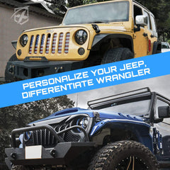 Xprite latches installed on Jeep showing improved hood stability during driving