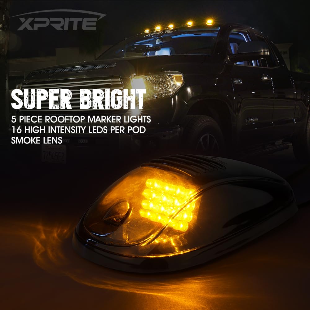 Xprite LEDs lit at night demonstrating high visibility on roadways