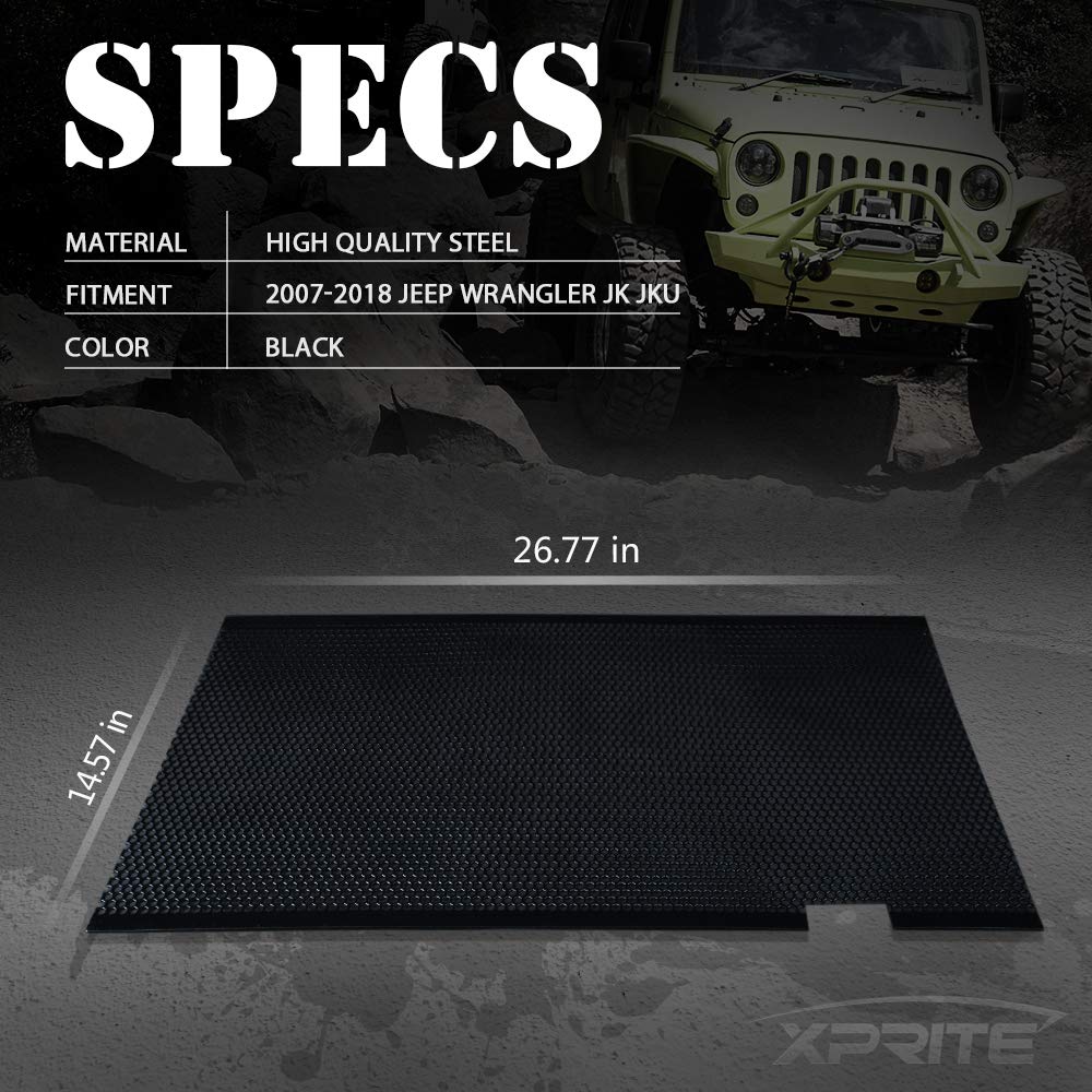 Xprite lifestyle off-road front shot showing rugged look and radiator protection benefit