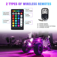 Xprite lights syncing to music via app illustrating dynamic color effects and rhythm response