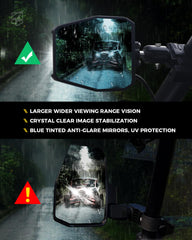 Xprite puddle light beam illuminating ground to aid safe vehicle entry