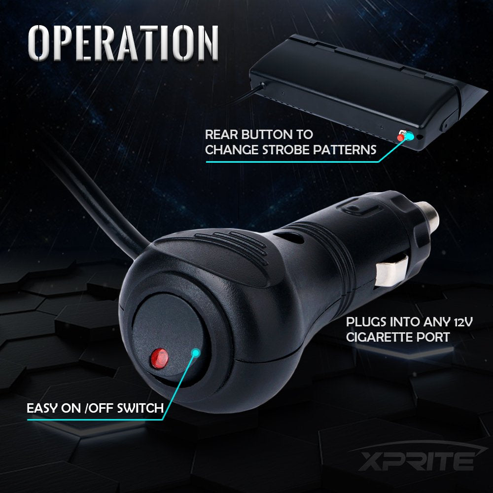 Xprite side profile with die-cast bracket showing secure mounting