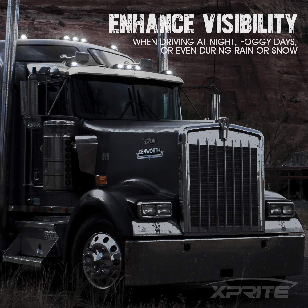 Xprite side profile mounted on truck roof demonstrating low-profile fit and finish