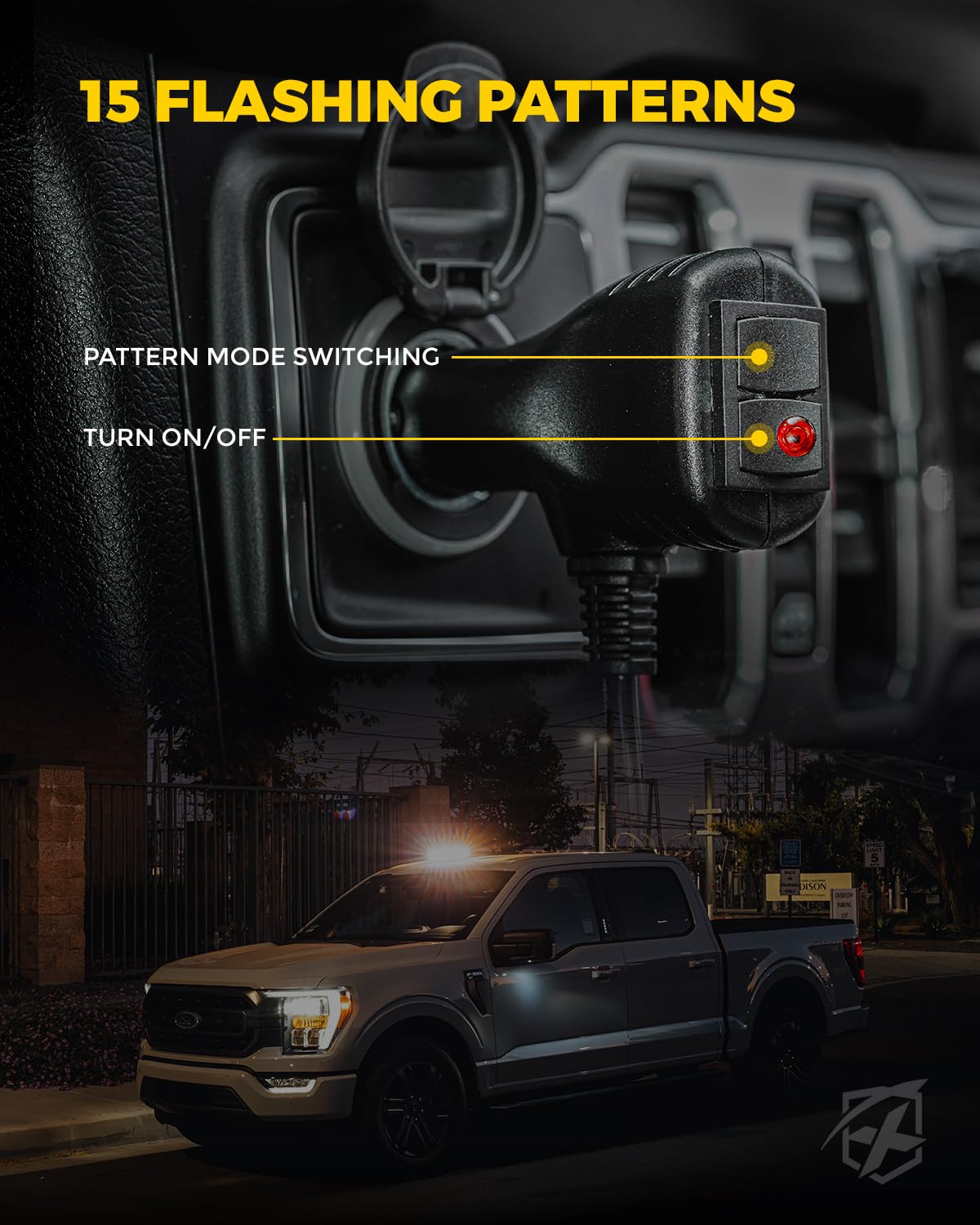 Xprite weather-resistant lens texture showing sealed IP66 protection for durability