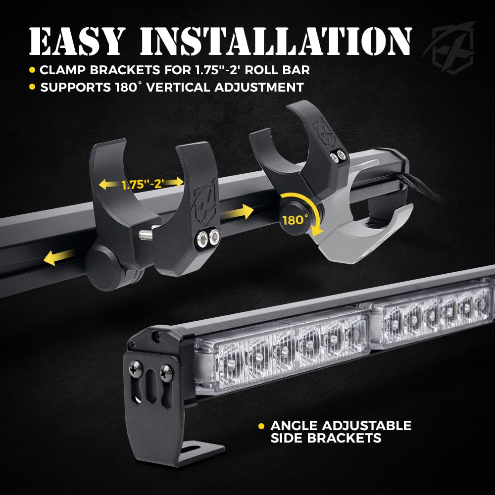 xprite rocker switch and 15ft cable shown, simplifies pattern control and flexible wiring