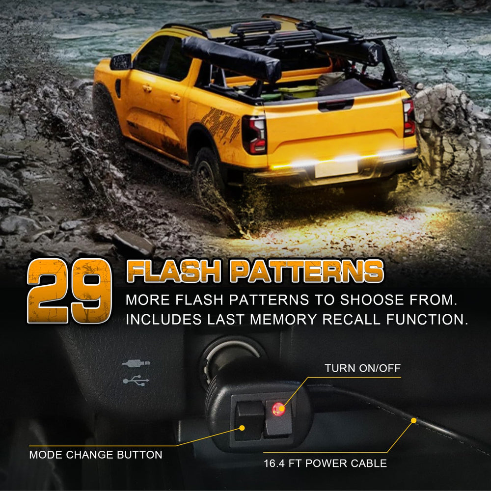 XRIDONSEN power cable and 12V cigarette-lighter plug for quick plug-and-play setup