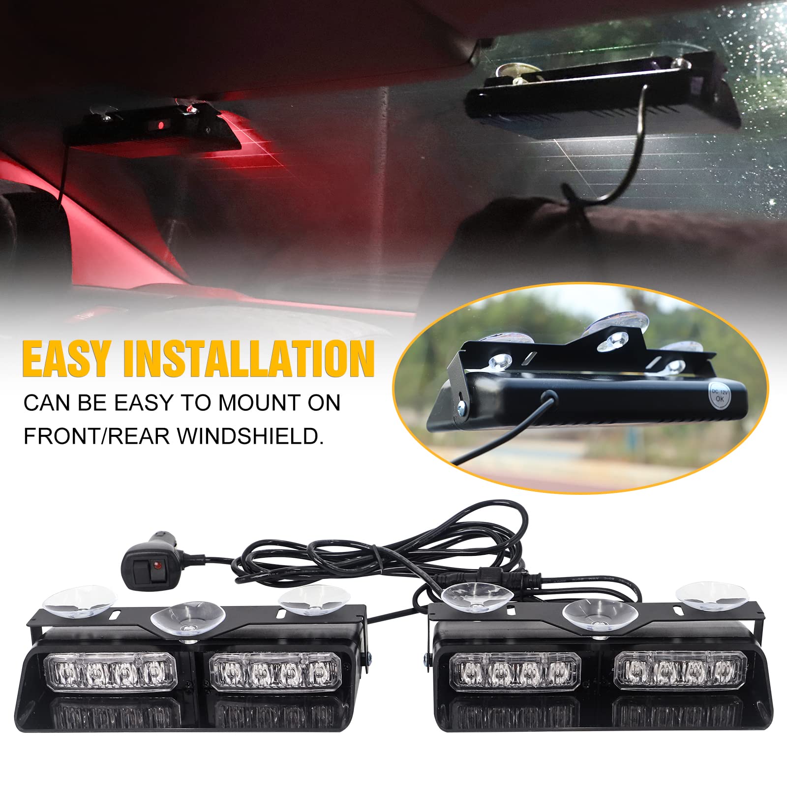 XRIDONSEN dash mount setup showing low-profile placement and unobstructed view