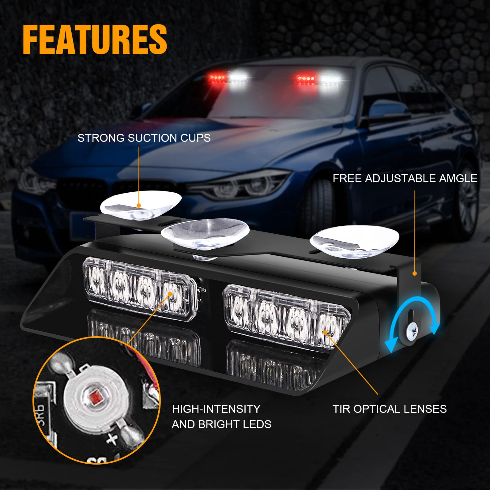 XRIDONSEN installed on windshield demonstrating secure suction-cup mounting benefit