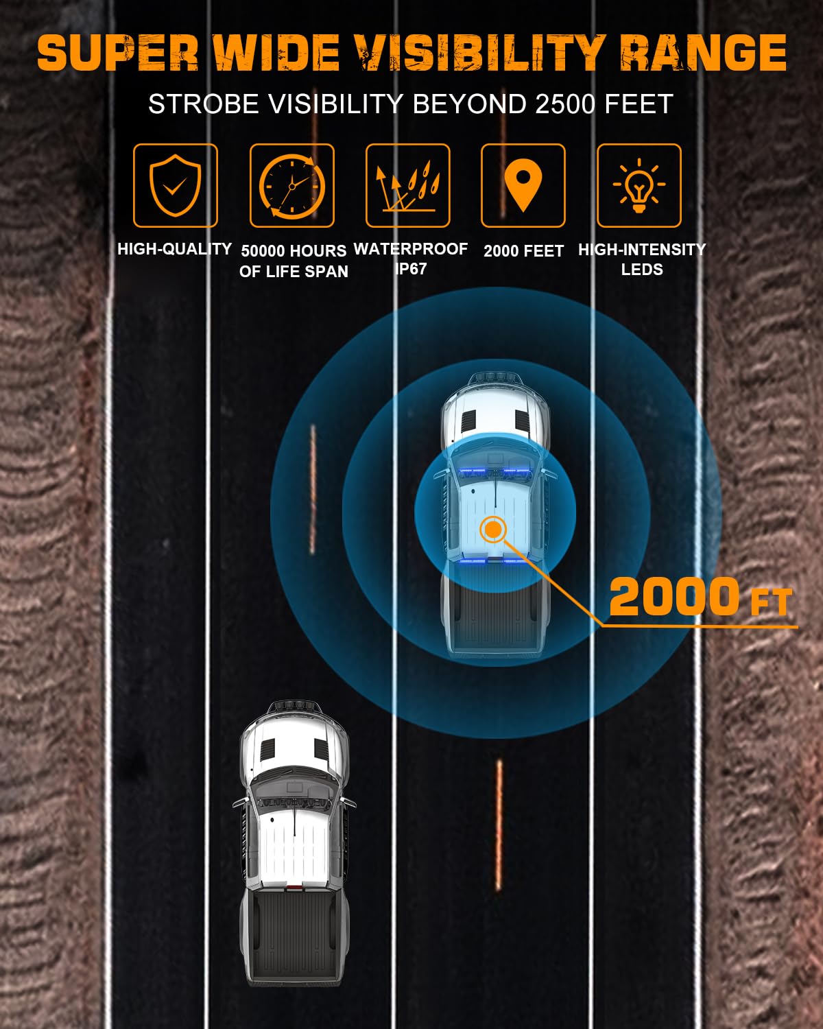XRIDONSEN in roadside scene illustrating enhanced safety and clear signaling