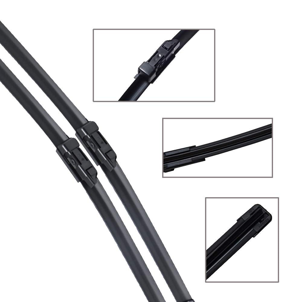 XTechnor blades beside ruler showing exact length and fit for Model 3
