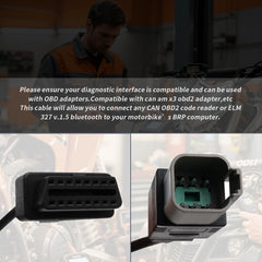 XTPTFABS cable beside ruler showing 13in length for convenient reach